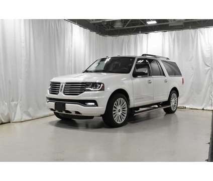 2017 Lincoln Navigator L Select is a Silver, White 2017 Lincoln Navigator L SUV in Monroe MI