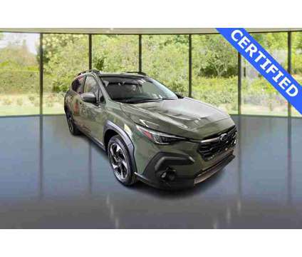 2024 Subaru Crosstrek Limited is a Green 2024 Subaru Crosstrek 2.0i SUV in Fort Wayne IN