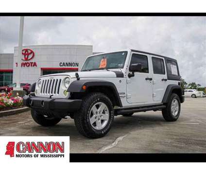 2017 Jeep Wrangler Unlimited Sport is a White 2017 Jeep Wrangler Unlimited SUV in Moss Point MS