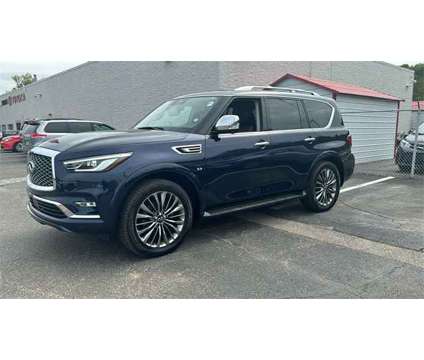 2019 Infiniti Qx80 Luxe is a Blue 2019 Infiniti QX80 SUV in Akron OH