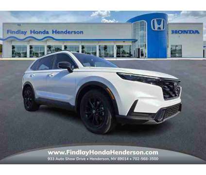 2024 Honda CR-V Hybrid Sport is a Silver, White 2024 Honda CR-V Hybrid in Henderson NV