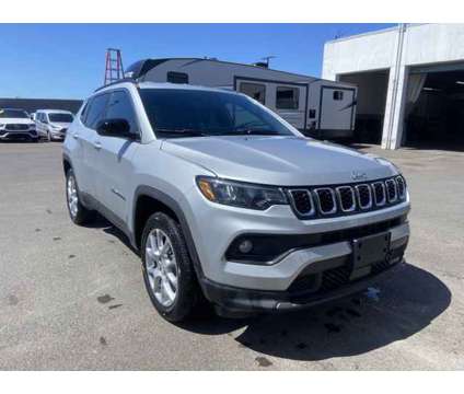 2024 Jeep Compass Latitude Lux is a Silver 2024 Jeep Compass Latitude SUV in Oswego NY