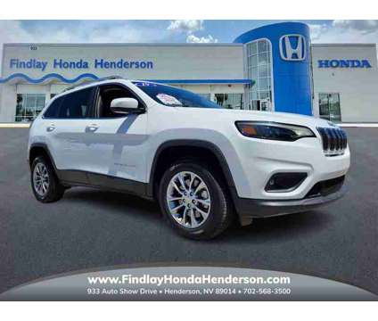 2019 Jeep Cherokee Latitude Plus is a White 2019 Jeep Cherokee Latitude SUV in Henderson NV