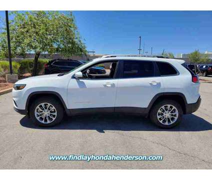 2019 Jeep Cherokee Latitude Plus is a White 2019 Jeep Cherokee Latitude SUV in Henderson NV