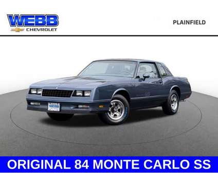 1984 Chevrolet Monte Carlo SS is a Blue 1984 Chevrolet Monte Carlo SS Coupe in Plainfield IL