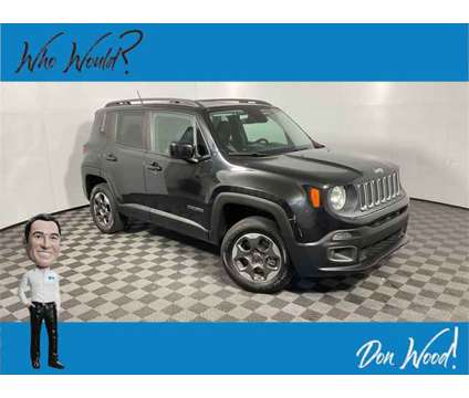 2015 Jeep Renegade Latitude is a Black 2015 Jeep Renegade Latitude SUV in Athens OH
