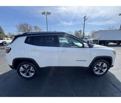 2021 Jeep Compass Limited is a White 2021 Jeep Compass Limited SUV in Freeport IL
