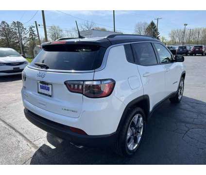 2021 Jeep Compass Limited is a White 2021 Jeep Compass Limited SUV in Freeport IL