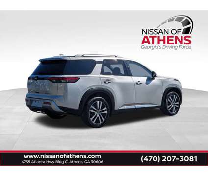 2023 Nissan Pathfinder Platinum is a Silver 2023 Nissan Pathfinder Platinum SUV in Athens GA