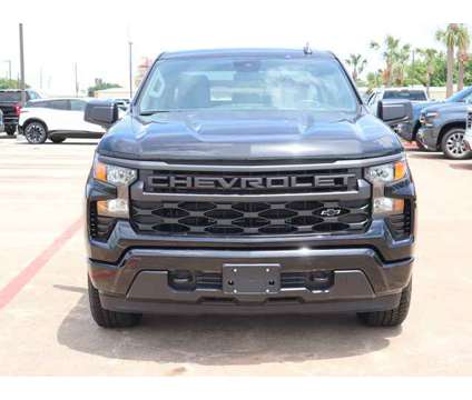 2024 Chevrolet Silverado 1500 Custom is a Black 2024 Chevrolet Silverado 1500 Custom Truck in Bay City TX