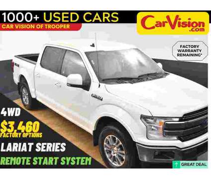 2020 Ford F-150 Lariat is a White 2020 Ford F-150 Lariat Truck in Norristown PA