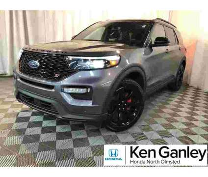 2021 Ford Explorer ST is a Grey 2021 Ford Explorer SUV in North Olmsted OH