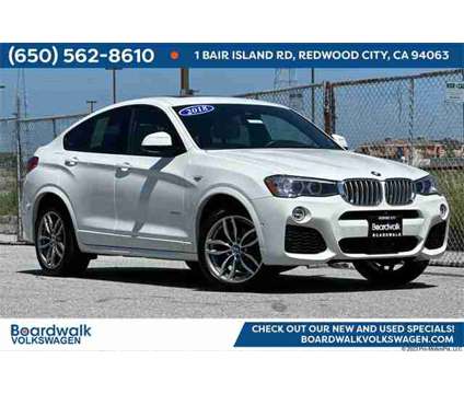 2018 BMW X4 xDrive28i is a White 2018 BMW X4 xDrive28i SUV in Redwood City CA