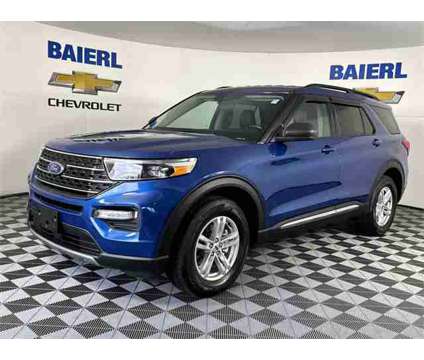 2022 Ford Explorer XLT is a Blue 2022 Ford Explorer XLT SUV in Wexford PA
