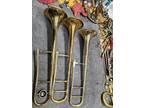 Three Bell Trombone 1 King 2 Conn