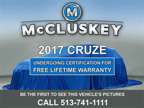 2017 Chevrolet Cruze LT 80441 miles