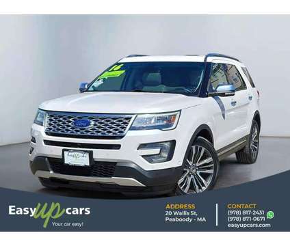 2016 Ford Explorer for sale is a White 2016 Ford Explorer Car for Sale in Peabody MA