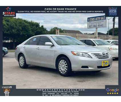 2009 Toyota Camry for sale is a Silver 2009 Toyota Camry Car for Sale in Dallas TX