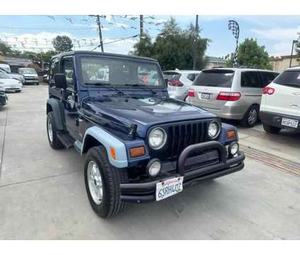 1997 Jeep Wrangler for sale is a Blue 1997 Jeep Wrangler Car for Sale in Perris CA