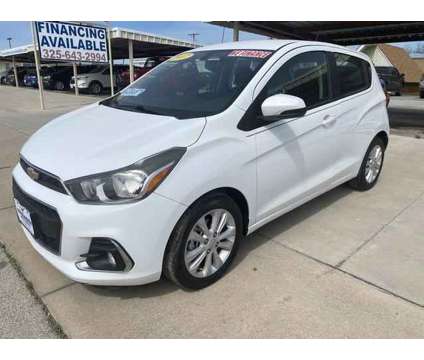 2017 Chevrolet Spark for sale is a White 2017 Chevrolet Spark Car for Sale in Brownwood TX