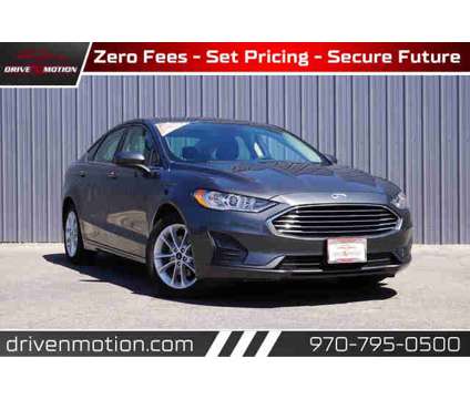 2019 Ford Fusion for sale is a Grey 2019 Ford Fusion Car for Sale in Thornton CO