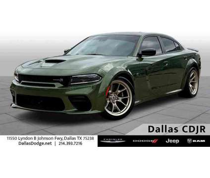 2023UsedDodgeUsedCharger is a Green 2023 Dodge Charger Car for Sale in Dallas TX