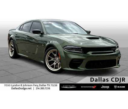 2023UsedDodgeUsedCharger is a Green 2023 Dodge Charger Car for Sale in Dallas TX