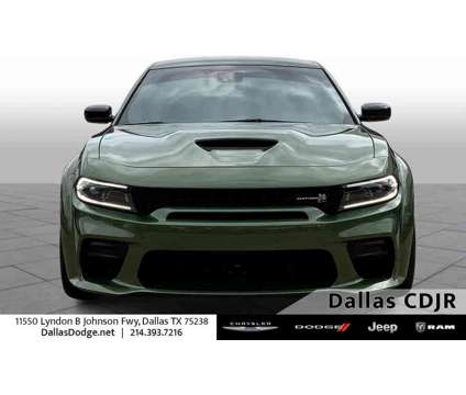 2023UsedDodgeUsedChargerUsedRWD is a Green 2023 Dodge Charger Car for Sale in Dallas TX