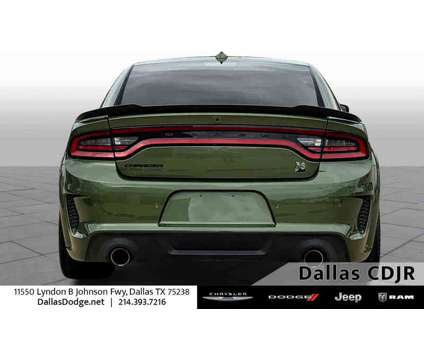 2023UsedDodgeUsedCharger is a Green 2023 Dodge Charger Car for Sale in Dallas TX