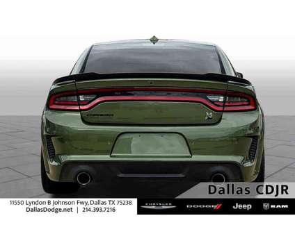 2023UsedDodgeUsedChargerUsedRWD is a Green 2023 Dodge Charger Car for Sale in Dallas TX
