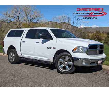 2018 Ram 1500 Big Horn Crew Cab Pickup is a White 2018 RAM 1500 Model Big Horn Car for Sale in Golden CO