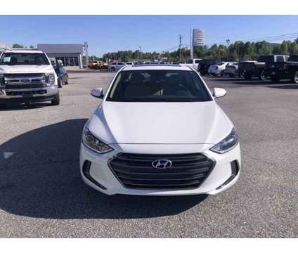 2017 Hyundai Elantra is a White 2017 Hyundai Elantra Car for Sale in Cleveland GA