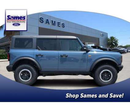 2024 Ford Bronco Badlands is a Blue, Grey 2024 Ford Bronco Car for Sale in Corpus Christi TX