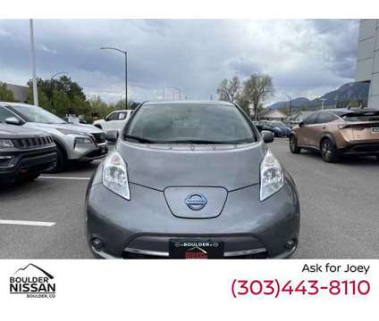 2015 Nissan LEAF S is a 2015 Nissan Leaf S Car for Sale in Boulder CO