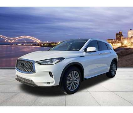 2024 Infiniti Qx50 Luxe is a White 2024 Infiniti QX50 Luxe Car for Sale in Bartlett TN