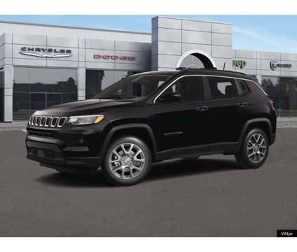 2024 Jeep Compass Latitude Lux is a Black 2024 Jeep Compass Latitude Car for Sale in Horsham PA