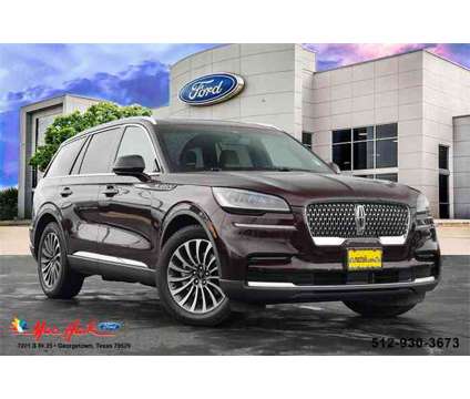 2023 Lincoln Aviator Reserve is a Red 2023 Lincoln Aviator Car for Sale in Georgetown TX