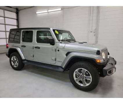 2021 Jeep Wrangler Unlimited Sahara is a Silver 2021 Jeep Wrangler Unlimited Car for Sale in Wilkes Barre PA