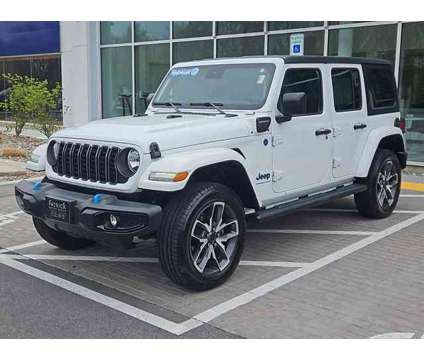 2024 Jeep Wrangler 4xe Sport S is a White 2024 Jeep Wrangler Car for Sale in Auburn MA