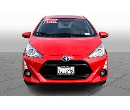 2016UsedToyotaUsedPrius cUsed5dr HB is a Red 2016 Toyota Prius c Four Car for Sale in Folsom CA