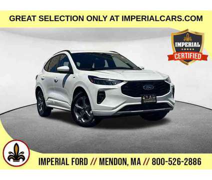 2023 Ford Escape ST-Line Select is a White 2023 Ford Escape S Car for Sale in Mendon MA