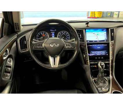 2018 INFINITI Q50 3.0t LUXE is a Silver 2018 Infiniti Q50 3.0t LUXE Car for Sale in Capitol Heights MD