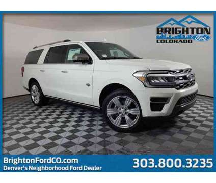 2024 Ford Expedition Max King Ranch is a White 2024 Ford Expedition Car for Sale in Brighton CO