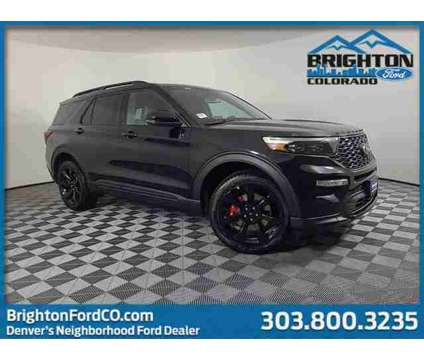 2024 Ford Explorer ST is a Black 2024 Ford Explorer Car for Sale in Brighton CO