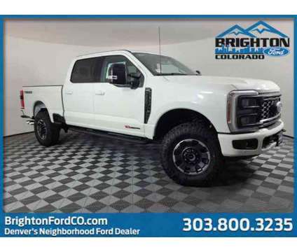 2024 Ford Super Duty F-250 SRW LARIAT is a White 2024 Ford Car for Sale in Brighton CO