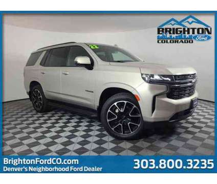 2022 Chevrolet Tahoe RST is a Tan 2022 Chevrolet Tahoe 1500 4dr Car for Sale in Brighton CO