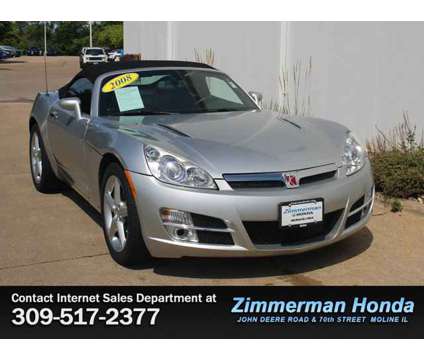 2008 Saturn Sky is a Silver 2008 Saturn Sky Car for Sale in Moline IL