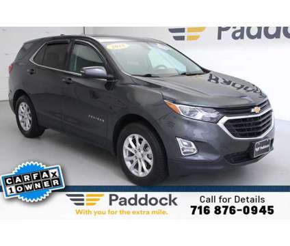 2018 Chevrolet Equinox LT is a Grey 2018 Chevrolet Equinox LT Car for Sale in Buffalo NY