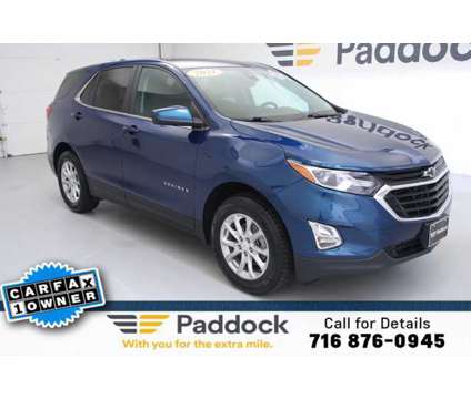 2021 Chevrolet Equinox LT is a Blue 2021 Chevrolet Equinox LT Car for Sale in Buffalo NY