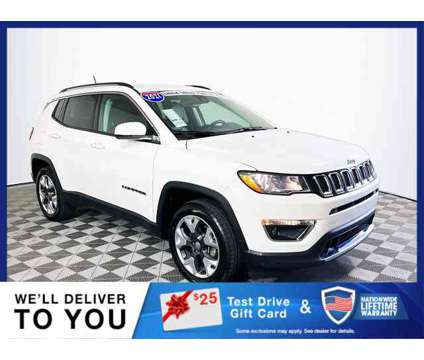 2021 Jeep Compass Limited is a White 2021 Jeep Compass Limited Car for Sale in Tampa FL